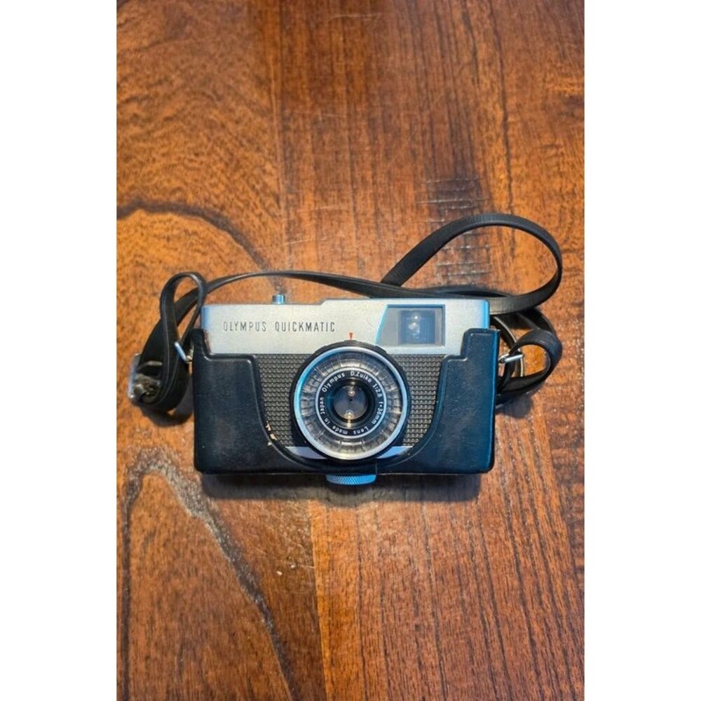 Vintage Olympus Quickmatic EEM 35mm Film Camera D.Zuiko 36mm f/2.8 Japan